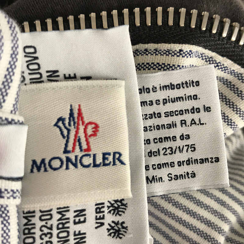 MONCLER Gamme Bleu / モンクレール・ガム・ブルー BREL GIUBBOTTO ブレル 千鳥格子 フード ダウン ジャケット