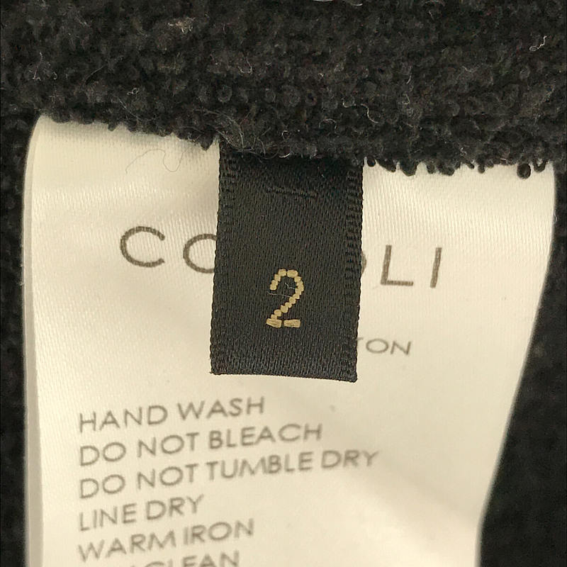 COMOLI / コモリ シルクパイル スモーキングジャケット