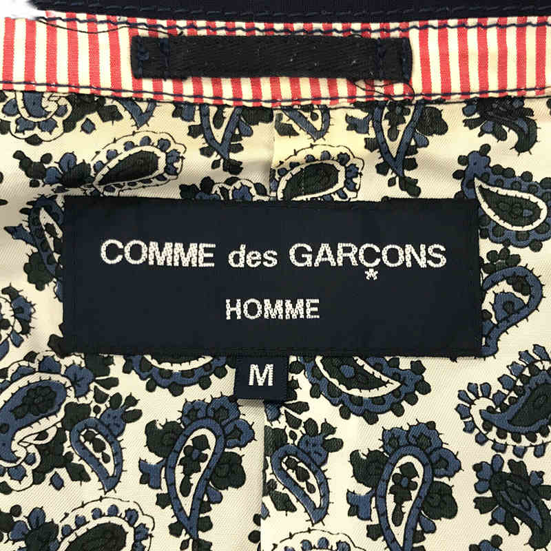 COMME des GARCONS HOMME / コムデギャルソンオム ウール パッカリング 3B テーラード ジャケット