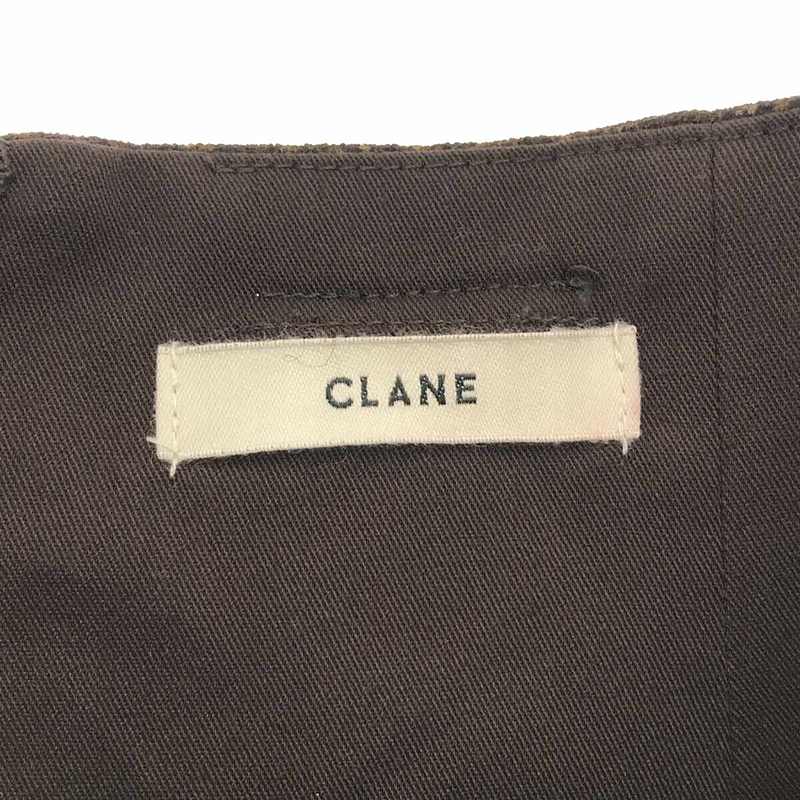 CLANE / クラネ PAISLEY TUCK PANTS ペイズリータックパンツ