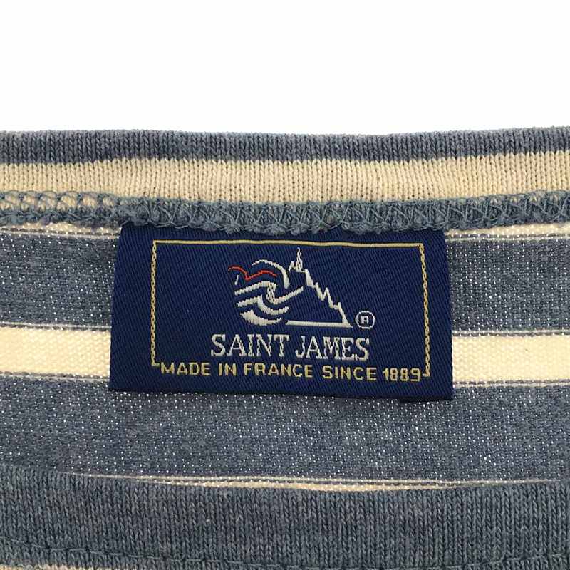 SAINT JAMES / セントジェームス OUESSANT  ウエッソンボーダー コットンクルーネック Tシャツ