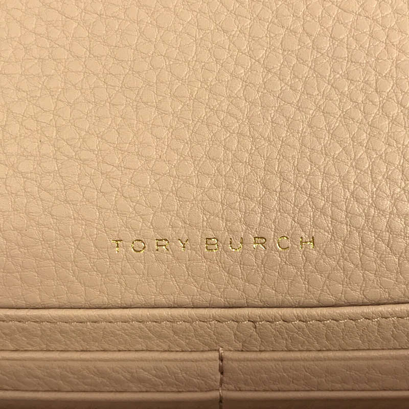 TORY BURCH / トリーバーチ BOMBE FLAT WALLET CROSSBODY ボンベ レザー フラット ウォレット クロスボディ ショルダー バッグ