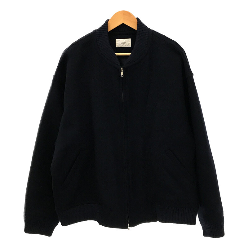 WOOL ZIP JACKET ウール ジップ リブ ジャケットstein / シュタイン