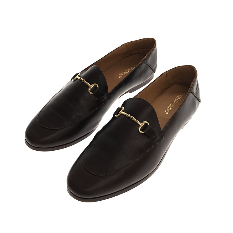 Deuxieme Classe ドゥーズィエムクラス 取扱い 2Way BIT SLIP ON レザー ビット スリッポン ローファー  箱付きCAMINANDO / カミナンド