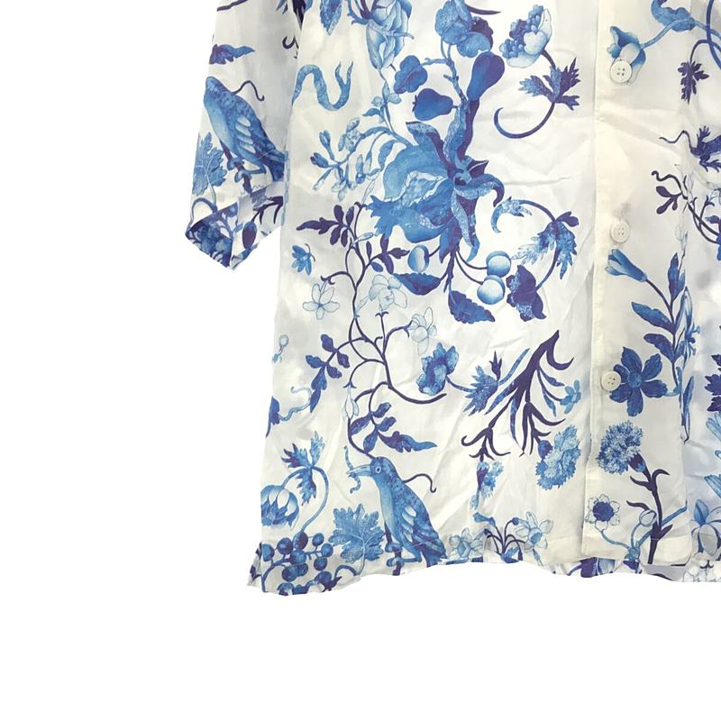 Museo Del Prado x UNUSED Flower print short sleeve shirt 開襟