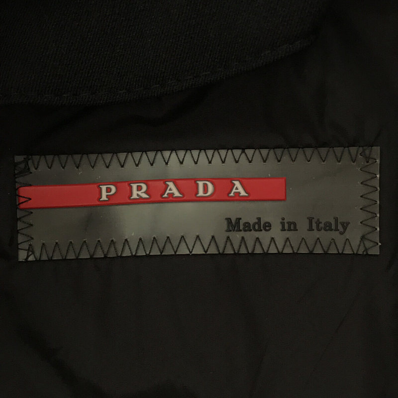 PRADA SPORT / プラダ スポーツ ミンクファーカラー 半比翼デザイン ジャケット コート