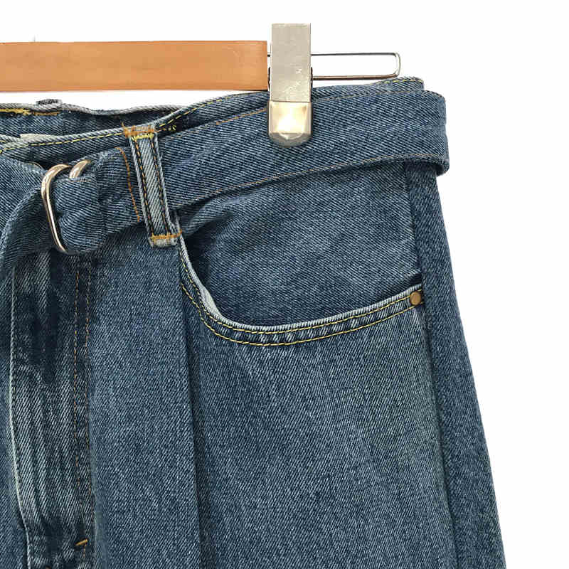 SEEALL / シーオール RECONSTRUCTED BELTED BAGGY DENIM Levi's 再構築 バギー デニム パンツ ベルト付き