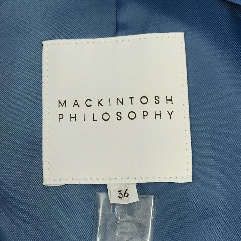 MACKINTOSH PHILOSOPHY / マッキントッシュ フィロソフィー ウェリントン コットン ボンディング ステンカラー コート