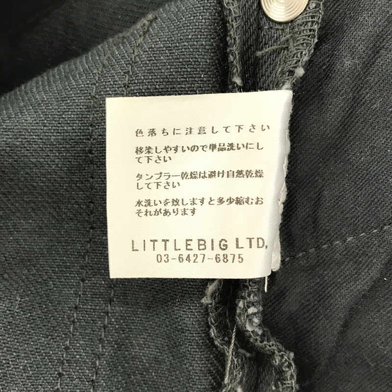 littlebig ブーツカットデニム ブラック