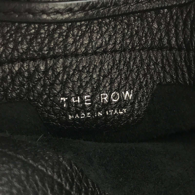 THE ROW / ザロウ ドロー ストリング レザー ショルダーバッグ 保存袋付き