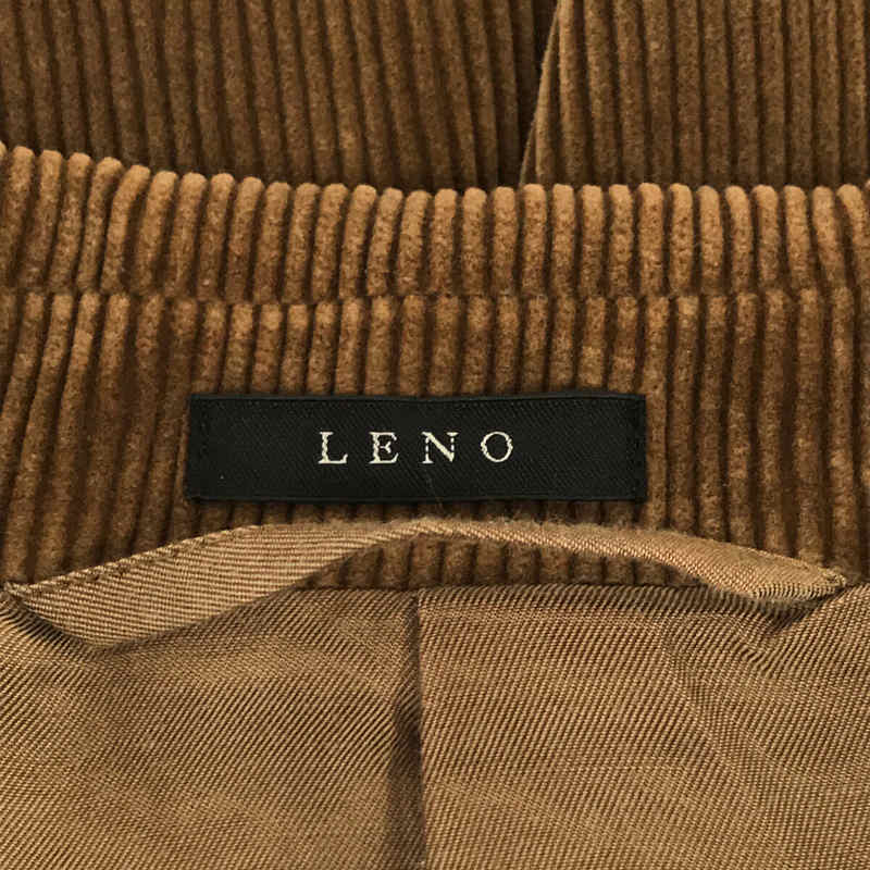 2BUTTON CORDUROY JACKET コーデュロイジャケット ユニセックスLENO / リノ