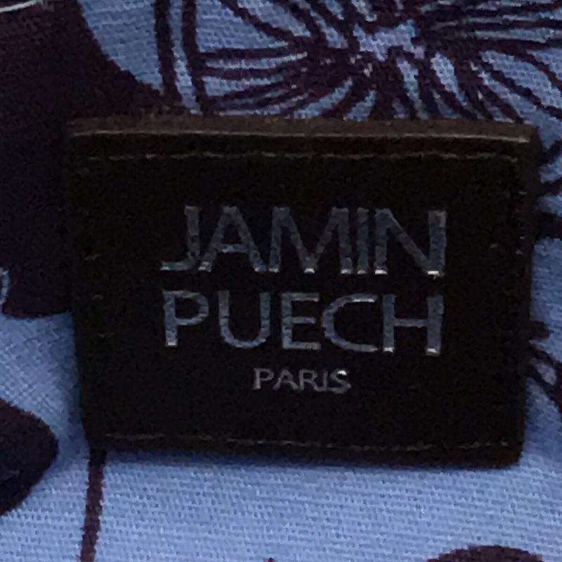 JAMIN PUECH / ジャマンピエッシュ スパンコール ラインストーン 刺繍 ビジュー ハンド バッグ 保存袋付き