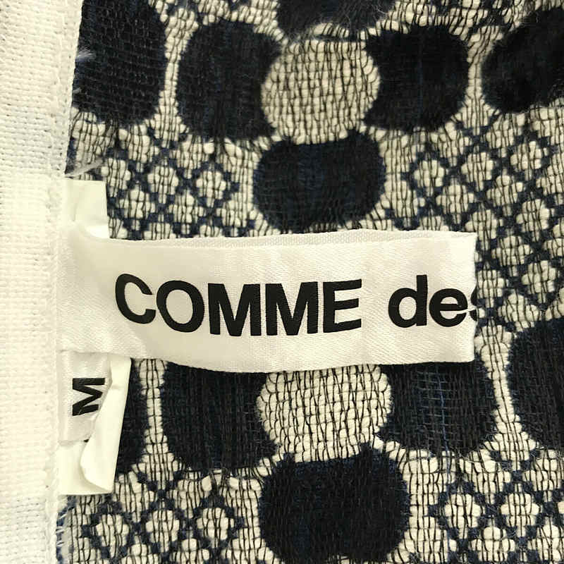 COMME des GARCONS / コムデギャルソン CRUSH(クラッシュ) フラワージャガード ドレス ワンピース