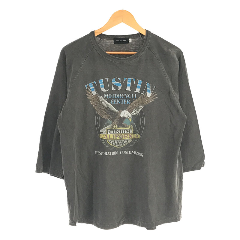 × GOOD ROCK SPEED グッドロックスピード  ヴィンテージ加工 ラグランスリーブ Tシャツ カットソー