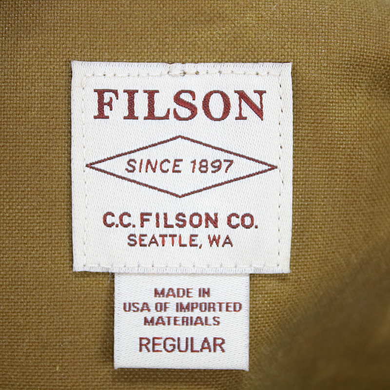 FILSON / フィルソン オイルコーティング ティンゲームバッグベスト