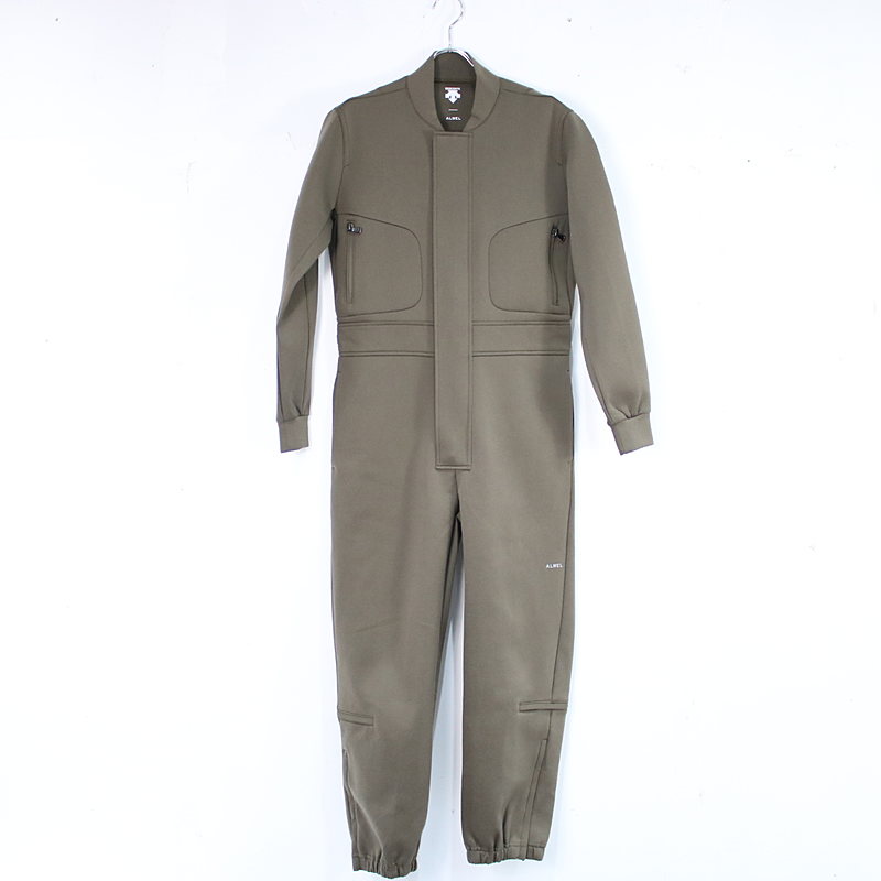 DESCENTE ALWEL PRACHUTE JUMPSUIT カーキ