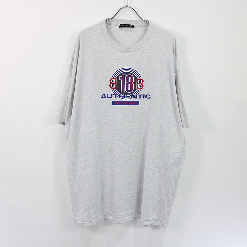 authentic BB プリント半袖Tシャツ