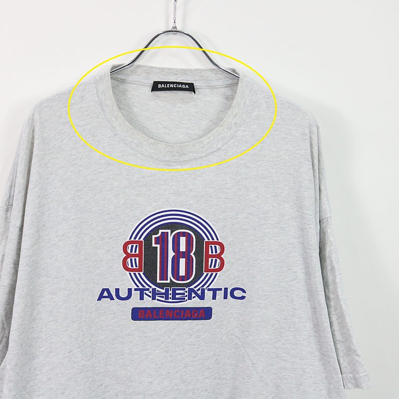 BALENCIAGA / バレンシアガ authentic BB プリント半袖Tシャツ