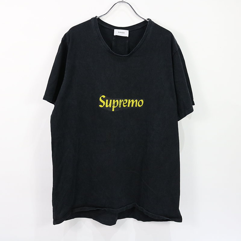 SUPREMO S/S T-SHIRT ヴィンテージ加工プリントTシャツ