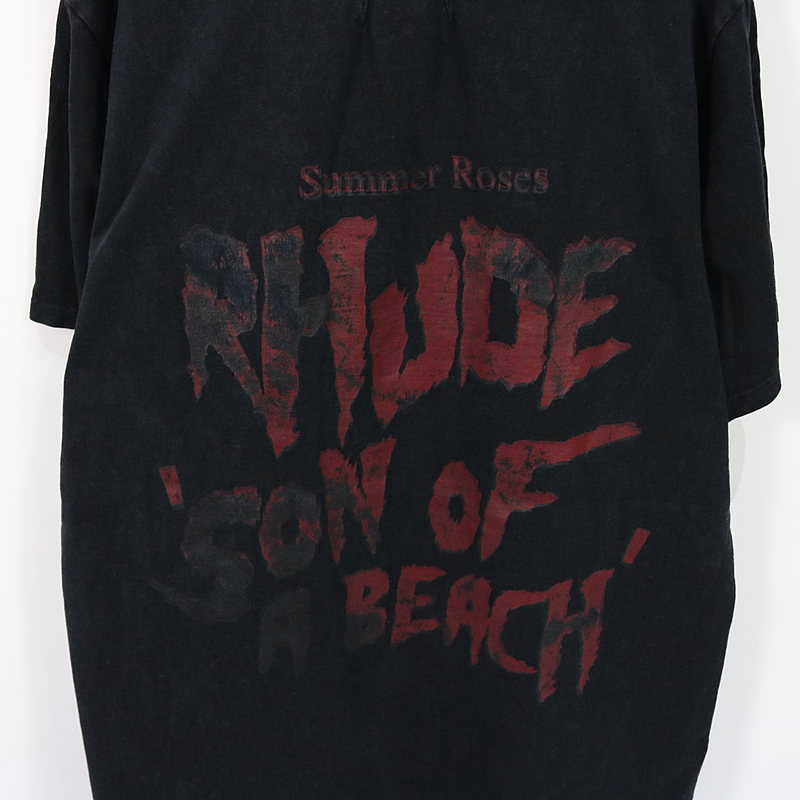 RHUDE / ルード SUPREMO S/S T-SHIRT ヴィンテージ加工プリントTシャツ