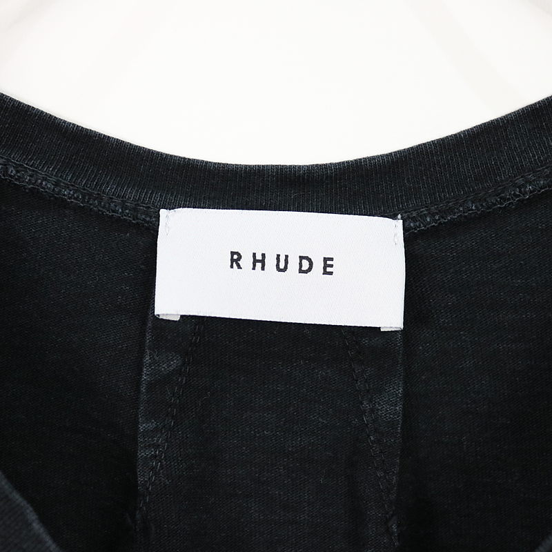 RHUDE / ルード SUPREMO S/S T-SHIRT ヴィンテージ加工プリントTシャツ