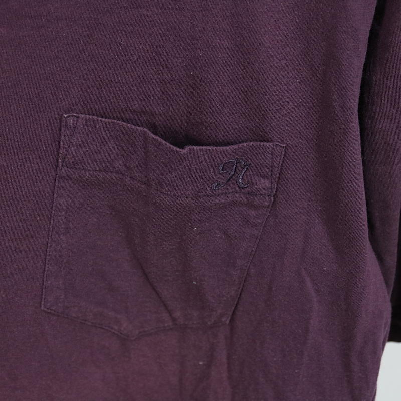 nonnative / ノンネイティブ ロゴ刺繍ポケットTシャツ