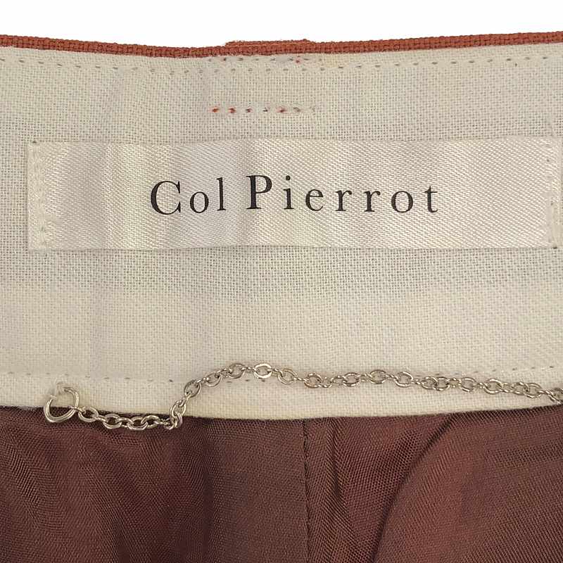 MUSE de Deuxieme Classe / ミューズドゥーズィーエムクラス × COL PIERROT スラックス パンツ