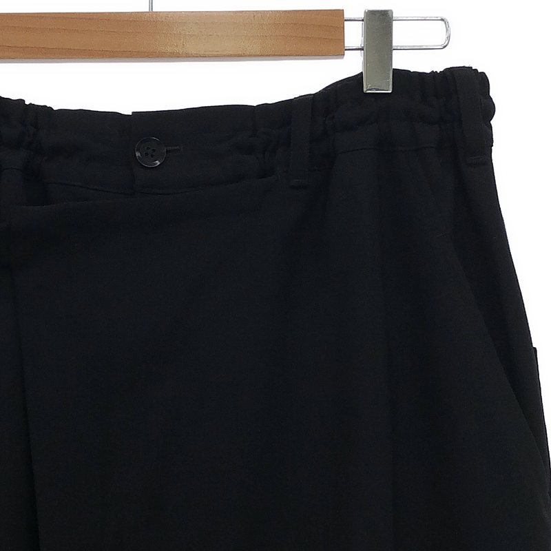 Ground Y / グラウンドワイ ドローストリング ラップ レイヤード ワイドパンツ