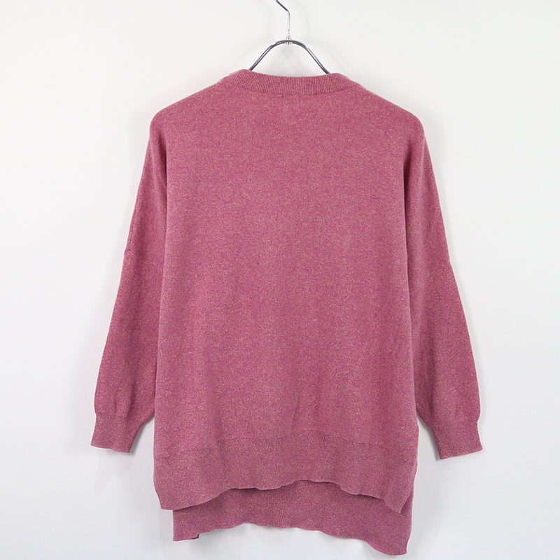 Ron Herman / ロンハーマン 裾スリット コットンクルーネックニット