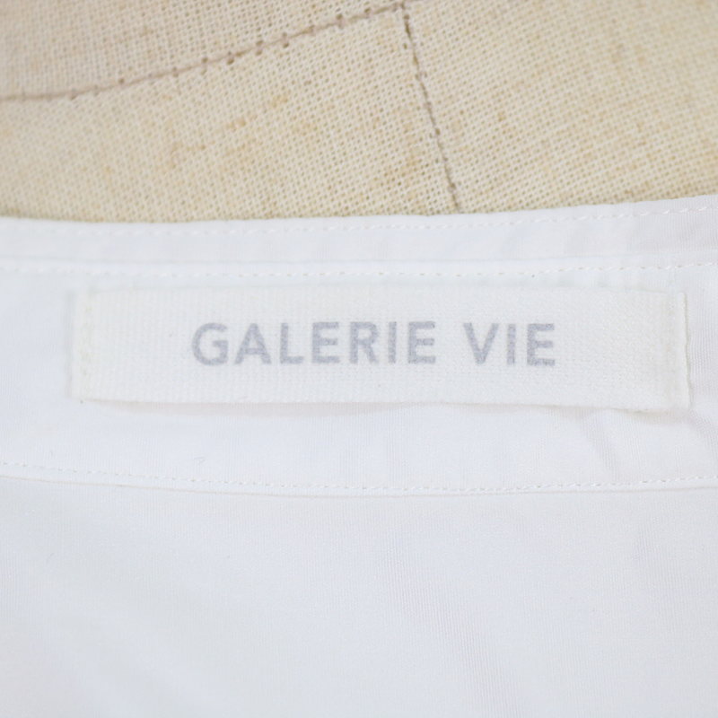 GALERIE VIE / ギャルリーヴィー バンドカラーシャツワンピース