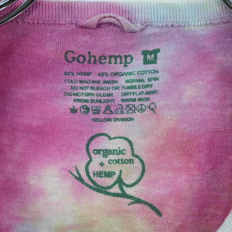 GO HEMP / ゴーヘンプ タイダイ半袖Tシャツ
