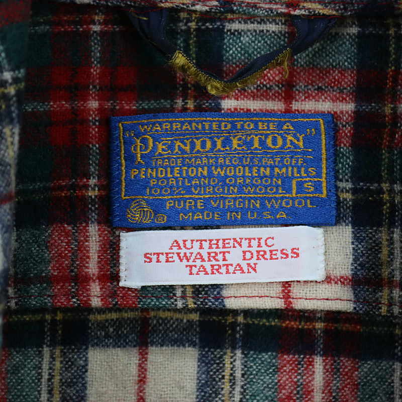 PENDLETON / ペンドルトン USA製 ウールチェックコート