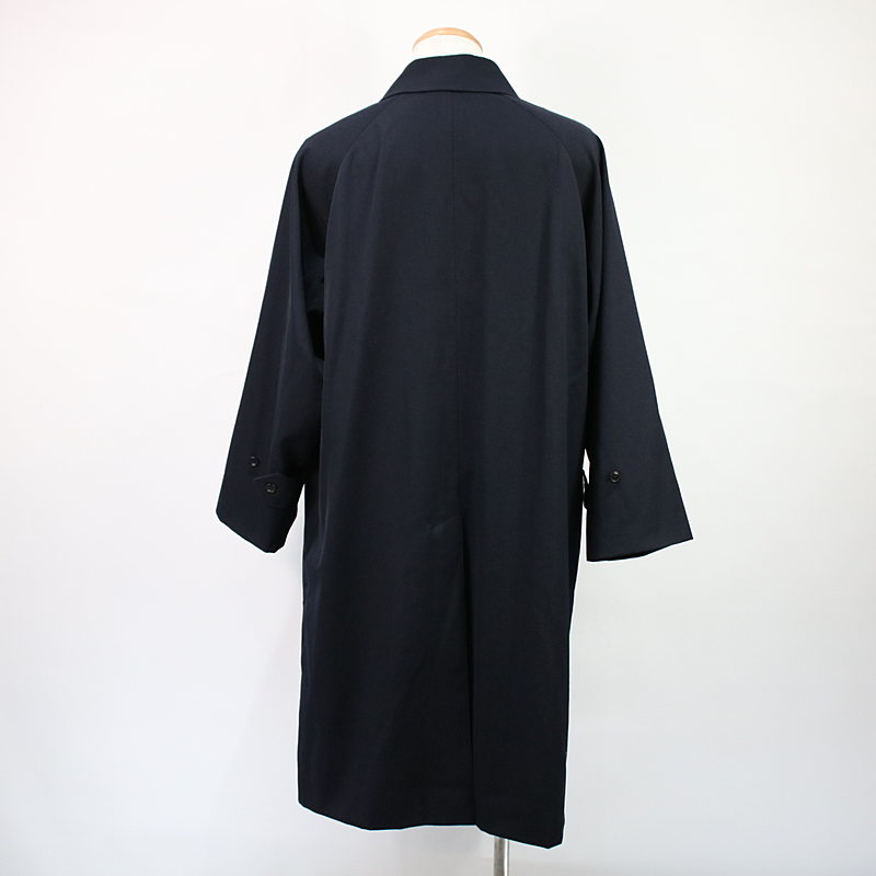 comoli コモリ 19ss バルカラーコート サイズ２ black 黒