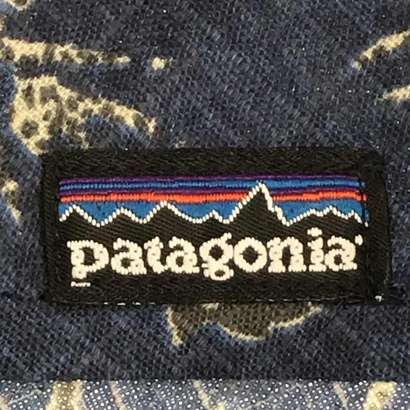 Patagonia / パタゴニア USA製 コットン日よけ帽子 navy