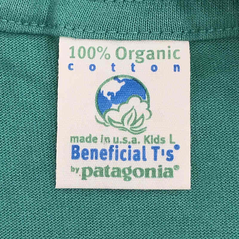 Patagonia / パタゴニア Organic Cotton USA製 プリントキッズTシャツ