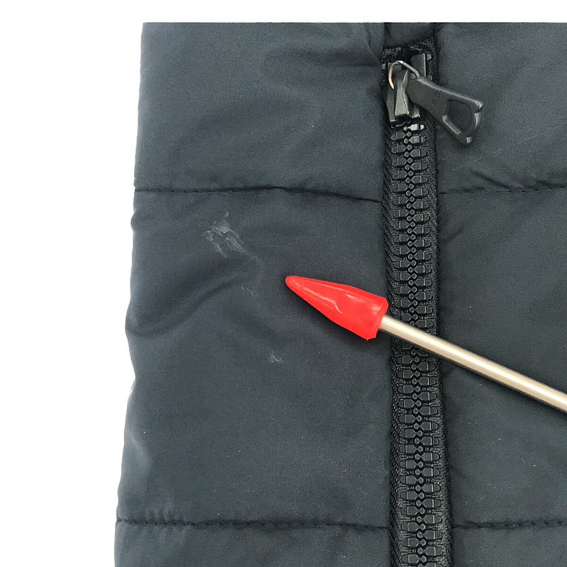 A.P.C. / アーペーセー デニムパイピング フード付き キルティング 中綿 ベスト