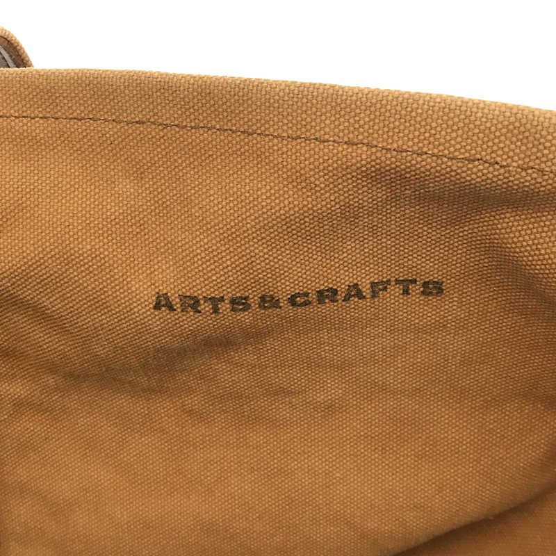 ARTS&CRAFTS / アーツアンドクラフツ レザー切替 キャンバス トートバッグ