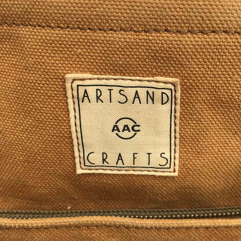 ARTS&CRAFTS / アーツアンドクラフツ レザー切替 キャンバス トートバッグ