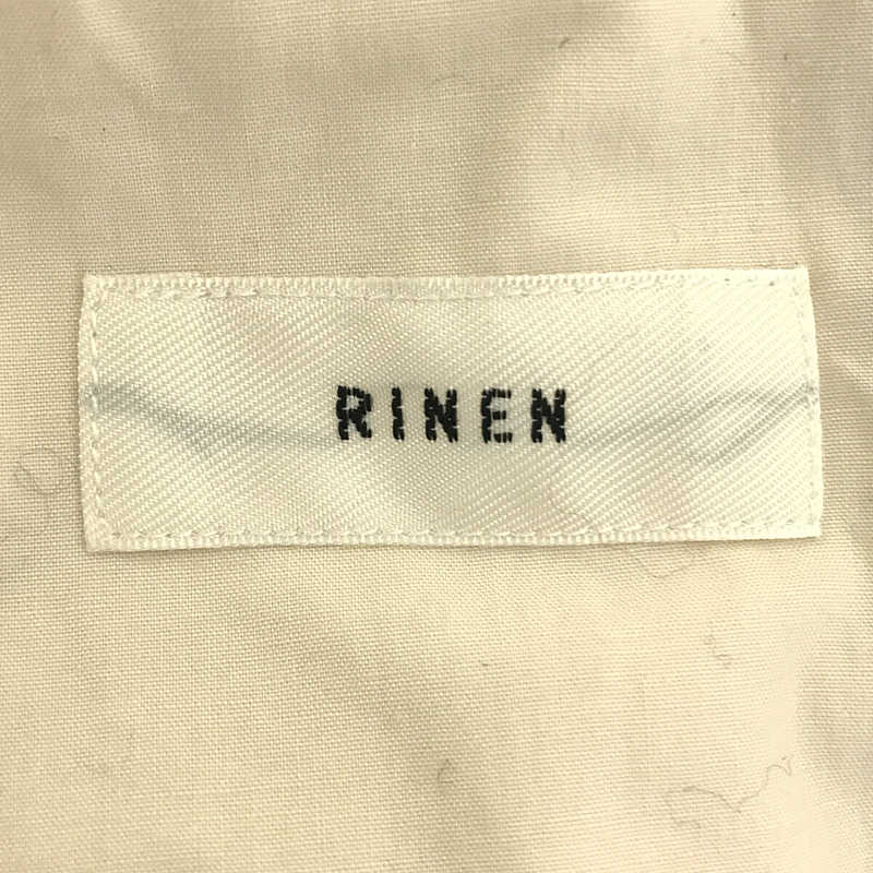 RINEN / リネン ウールスタンドカラーネップツイードジャケット