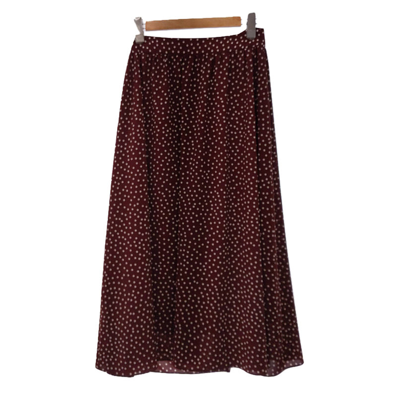 SLOBE IENA / スローブイエナ ドット ロングスカート