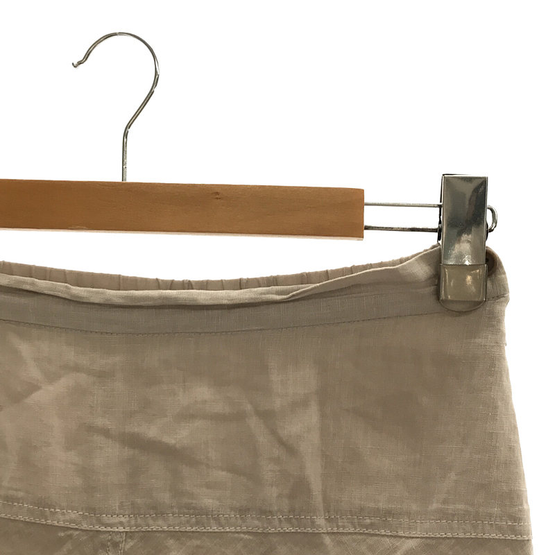 Whim Gazette / ウィムガゼット リネン ロングスカート