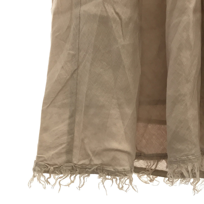 Whim Gazette / ウィムガゼット リネン ロングスカート