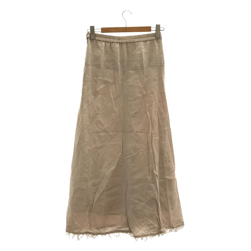 Whim Gazette / ウィムガゼット リネン ロングスカート