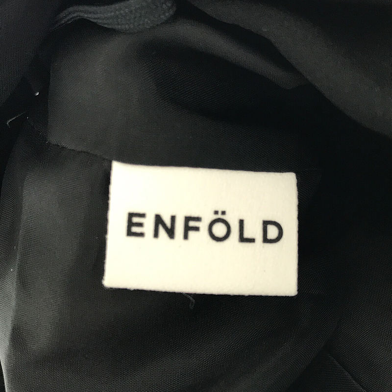 ENFOLD / エンフォルド Drawstring Bag ダブルサテン ドローストリング バッグ 巾着