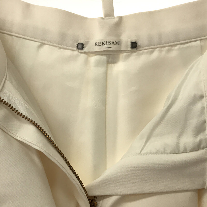 REKISAMI / レキサミ タックガウチョワイドパンツ