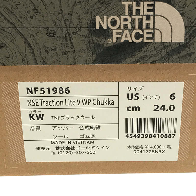 THE NORTH FACE / ザノースフェイス NSE Traction Lite V WP Chukka ヌプシブーツ