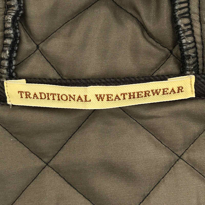 Traditional Weatherwear / トラディショナルウェザーウェア ERITH ウールキルティングフーテッドコート