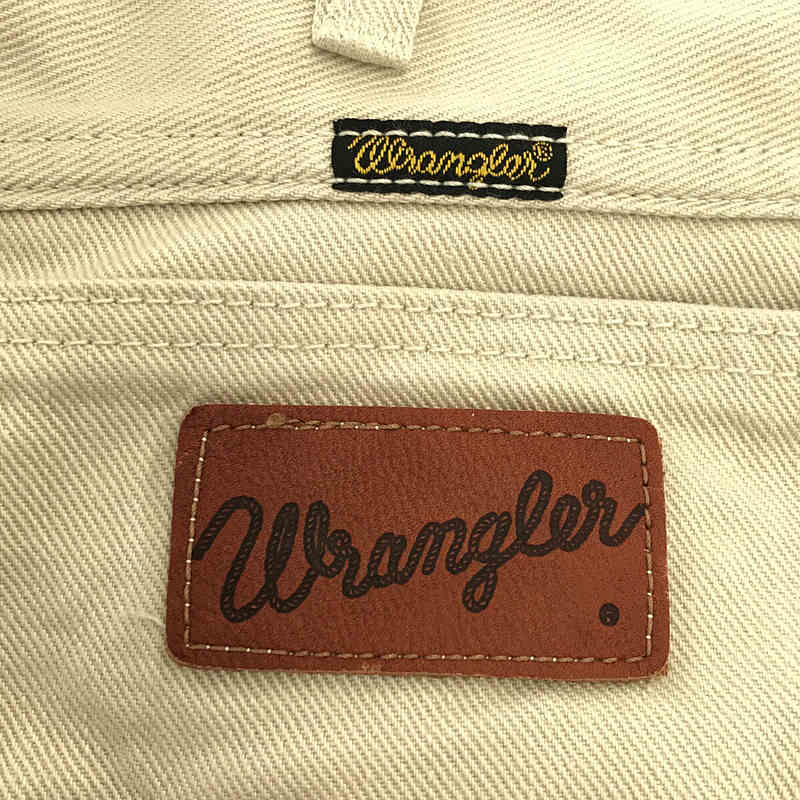 WRANGLER / ラングラー コットンブーツカットパンツ