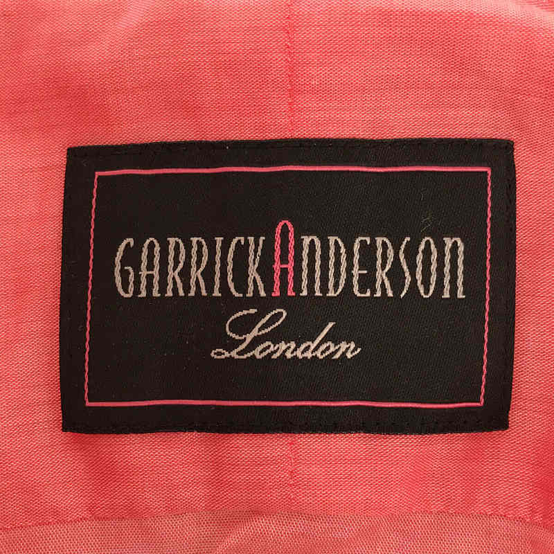 GARRICK ANDERSON / ギャリックアンダーソン コットン ピンタック ドレスシャツ