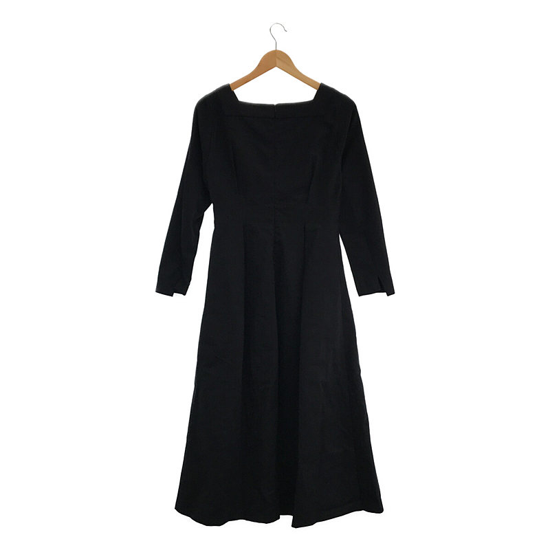 foufou / フーフー THE DRESS #26 Square neck dress スクエアネック ロングドレス